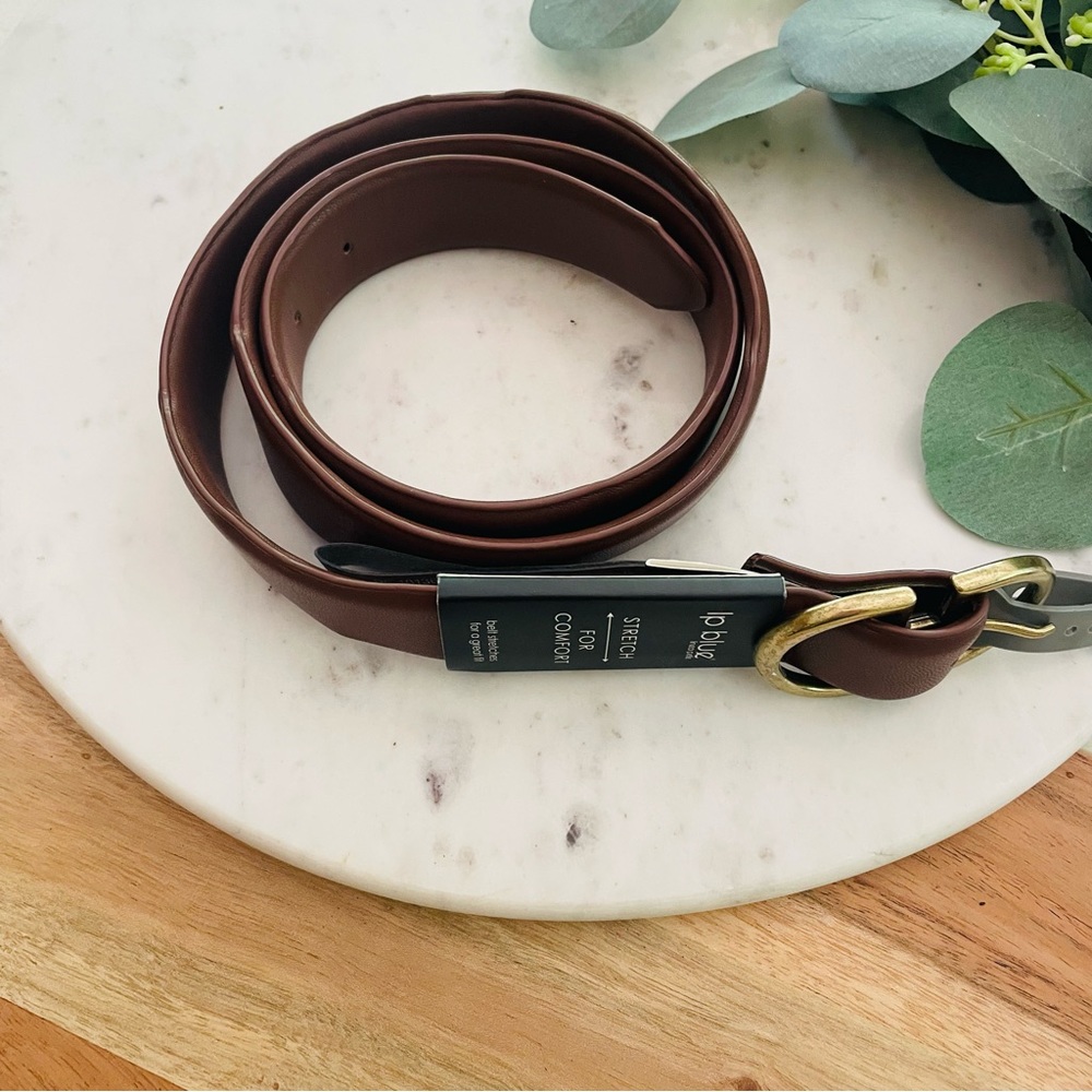 lp blue by Linea Pelle Stretch Comfort Belt